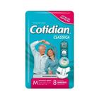 Pack Com 10 Fralda Geriatrica Sofyts Cotidian Classica M C/8un