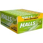 Pack com 21 Bala Dura Halls Uva Verde 28g