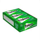 Pack Com 21x Goma de Mascar Trident Sabor Menta 8g