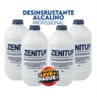 Pack com 4 Zenit- Up Detergente Profissional Desincrustante Ácido 1Lt - igual ZENNITH