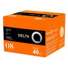 Pack Com 40 Capsulas Café Expresso Para Cafeteira Delta Q