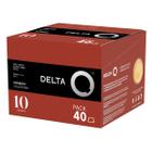 Pack Com 40 Capsulas Para Cafeteira Delta Q Qalidus Int 10