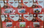 Pack com 6 pçs Miniaturas Disney Pixar Carros Hot Wheels