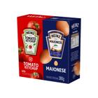 Pack com Ketchup Tomato Heinz 397g + Maionese Heinz 390g