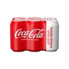 Pack Refrigerante Coca-Cola Original Lata 6 Unidades 350ml Cada Leve Mais Pague Menos - Coca Cola