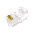 Pacote 100 Conector Rj45 Cat5E Cabo De Rede - Oem