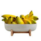 Pacote 15 Bananas Artificiais 20cm Frutas Artificiais Elegantes e Duráveis Direto do Distribuidor - DE0323 - Decora Flores Artificiais