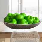 Pacote 18 Frutas Artificiais Maçã Verde para Fruteiras: Mais Duráveis e Menos Desperdício atacado