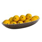 Pacote 18 Limões sicilianos Artificiais 10cm frutas decorativas sem Manutenção Venda em Atacado
