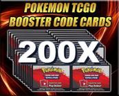 Pacote 200 Pokémon Online PTCGO - Jogo de Cartas (70 caracteres)