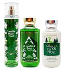 Pacote Bath & Body Works Vanilla Bean Noel Trio Inverno 2021