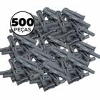 Pacote Bucha 10mm Com 500 Un Tijolo Furado Baiano Parede Oca - TOURO