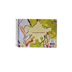 (pacote c/4unid)caderno cartografia e desenho maxima, 96 folhas. (200 x 275mm)