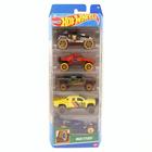 Pacote Com 05 Carrinhos Hot Wheels Mud Studs 1806A19 - Mattel