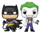 Pacote com 2 bonecos de vinil Funko Pop! DC Heroes Batman: Cavaleiro Branco