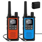 Pacote com 2 Walkie Talkies DURLK Long Range com NOAA Weather