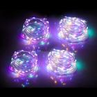 Pacote com 4 Fairy Lights Mandiq, 3 m 30 LEDs operados por bateria