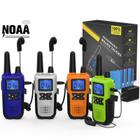 Pacote com 4 Walkie Talkies Topsung Long Range Recarregáveis