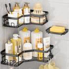 Pacote com 5 unidades Shower Caddy MAXIFFE em aço inoxidável Cool Black