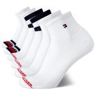 Pacote com 6 meias esportivas acolchoadas Tommy Hilfiger