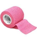 Pacote com 7 Bandagens Coesivas Autocolantes 5cm x 4,5m - Rosa Pink para Pets, Exercício Funcional, Tatuadores, Imobilização de Articulações - UNIPET