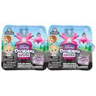 Pacote conjunto Toy Disney Doorables Let's Go Series 3 com 2 bonecos