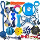 Pacote de 15 brinquedos para mastigar Puppy Teething Chew Toys Beiker para cães pequenos