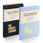 Pacote de 2 pretos e azuis do Journal Ecodunia The Lovers for Couples