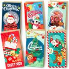 Pacote de 30 cartões de dinheiro de Natal BGTCARDS com envelopes x6 Desig