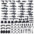 Pacote de armas e kits de acessórios militares Toys HIMIRICH 90+ Pcs