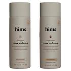 Pacote de shampoo e condicionador Hims Max Volume para homens 380 ml