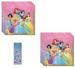 Pacote de suprimentos para festas: 32 guardanapos Disney Princess Birthday