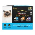 Pacote de variedades úmidas urinárias Cat Food Purina Pro Plan 24x85g