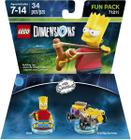 Pacote divertido de brinquedo LEGO Dimensions Simpsons Bart