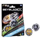 Pacote duplo Beyblade X Gale Wyvern 3-60T e Sword Dran 3-80B