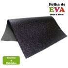 Pacote Eva Emborrachado 5 Unidades Com Glitter 40x60cm