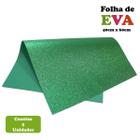 Pacote Eva Emborrachado 5 Unidades Com Glitter 40x60cm