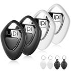 Pacote Key Finder IUIPI Air Tags-4 com capa impermeável somente para iOS