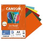 Pacote Papel Canson Iris Vivaldi A4 25 folhas 185g/m2 (sortidos)