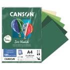 Pacote Papel Canson Iris Vivaldi A4 25 folhas 185g/m2 (sortidos)