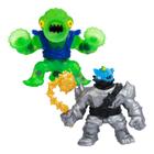 Pacote Toy Heroes of Goo Jit Zu Cursed Goo Sea Versus com 2 bonecos