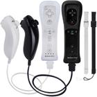 Pacotes de 2 controladores Wii Motion Plus com Nunchucks TechKen