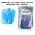 Pads Gold Sports Gel Para Ems Abdominal New - 3 Envelopes Com 2 unidades cada