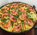 Paella Frigideira Tacho Disco De Arado Aço Carbono 40cm