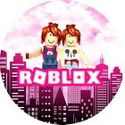Painel Retangular Grande Festa Tema Roblox Rosa Meninas 3m x 2,5m Tecido