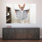 Painel Adesivo de Parede - Cachorro - Pet Shop - 1083pnp