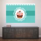 Painel Adesivo de Parede - Cupcake - Confeitaria - 1317png