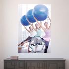 Painel Adesivo de Parede - Fitness - Pilates - 1457pnp