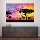 Painel Adesivo de Parede - Safari - Animais - 1750pnm