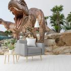 Papel De Parede Infantil Dinossauros Desenho T-Rex-60X300Cm na Americanas  Empresas
